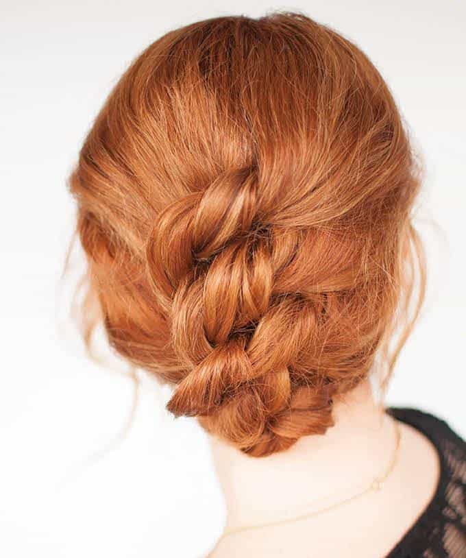Quick and easy updo for long hair Quick and easy updo for long hair