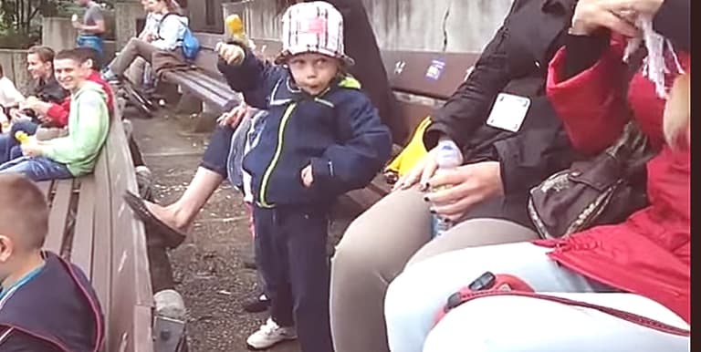 WATCH: Raving toddler gets the party started at music festival WATCH: Raving toddler gets the party started at music festival