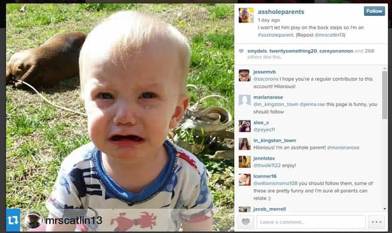 According to this Instagram account, toddler tantrums are all YOUR fault According to this Instagram account, toddler tantrums are all YOUR fault