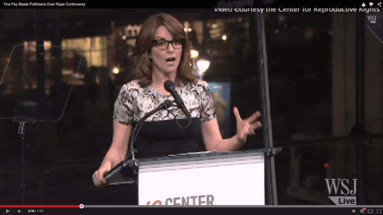 WATCH: Tiny Fey owning the rape debate with logic WATCH: Tiny Fey owning the rape debate with logic