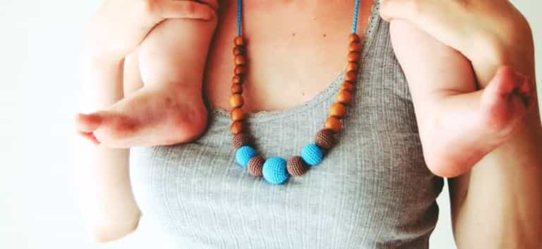 The clever jewellery designed to amuse a baby AND look stylish The clever jewellery designed to amuse a baby AND look stylish