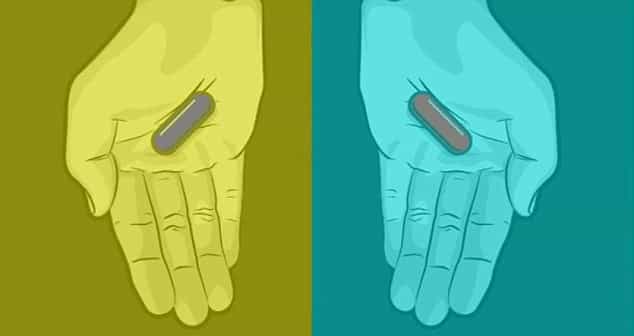 Do you see a red pill or a blue pill? Facebook’s mind-bending optical illusion Do you see a red pill or a blue pill? Facebook’s mind-bending optical illusion