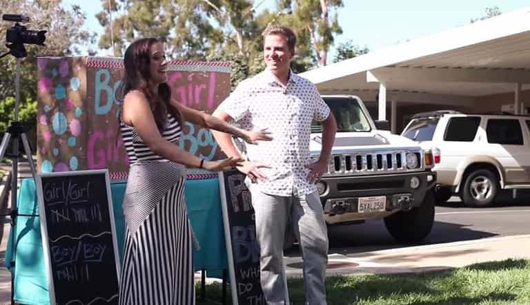 WATCH: Gender reveal party guests get an even bigger surprise WATCH: Gender reveal party guests get an even bigger surprise