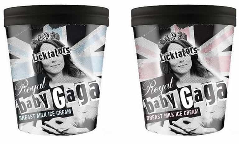 Breast milk ice cream launches ahead of Royal baby’s arrival Breast milk ice cream launches ahead of Royal baby’s arrival