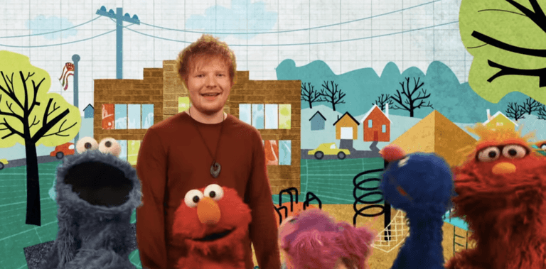 WATCH: Ed Sheeran sings with his furry band on Sesame Street WATCH: Ed Sheeran sings with his furry band on Sesame Street