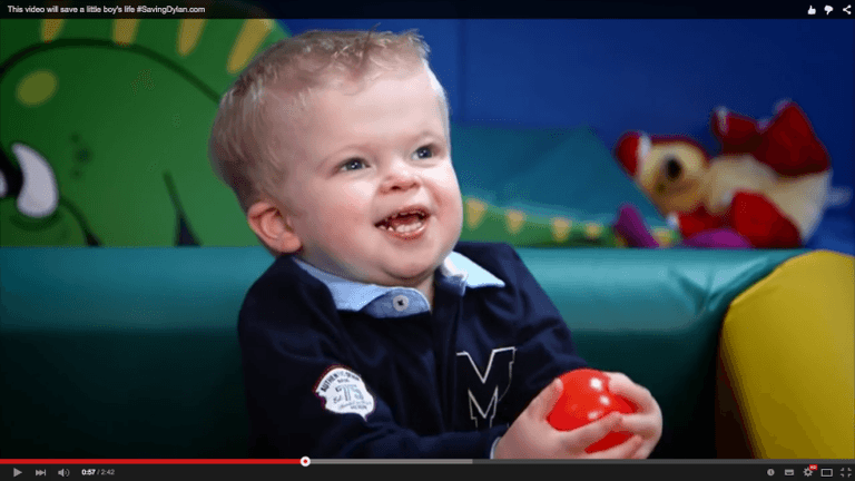 WATCH: By watching and sharing this video you could save this young boy’s life WATCH: By watching and sharing this video you could save this young boy’s life