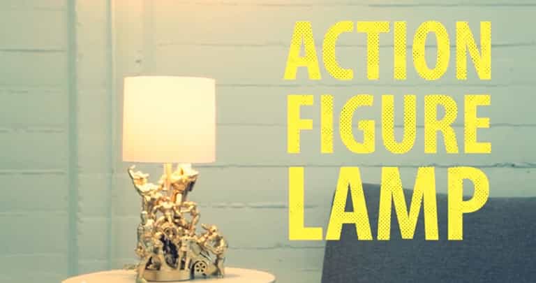 How To: DIY a designer action figure lamp for your child’s bedroom How To: DIY a designer action figure lamp for your child’s bedroom