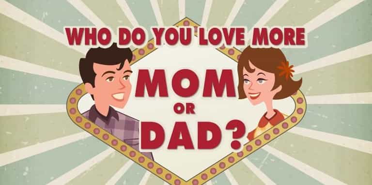 WATCH: Kids reveal who they love more – mum or dad WATCH: Kids reveal who they love more – mum or dad