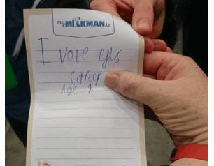 9-year-old has their say in the ballot box 9-year-old has their say in the ballot box