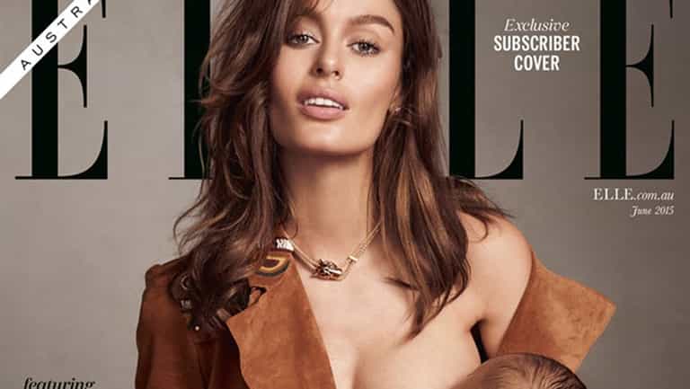 A new breastfeeding trend is inspired by the cover of a magazine A new breastfeeding trend is inspired by the cover of a magazine