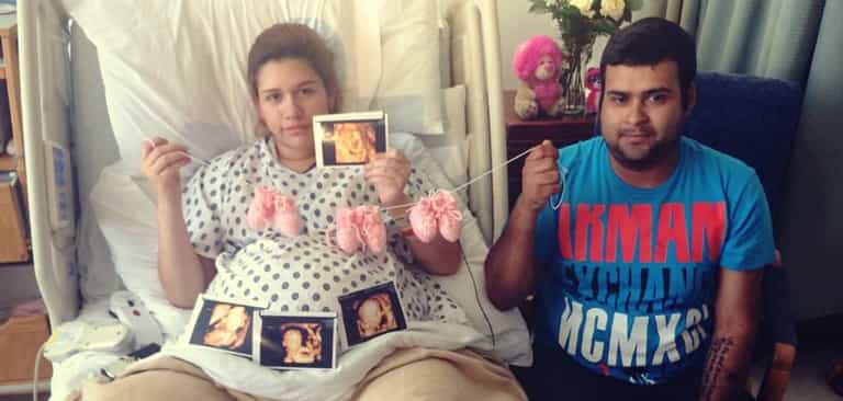 Extremely rare identical triplets, two conjoined, born in Texas Extremely rare identical triplets, two conjoined, born in Texas