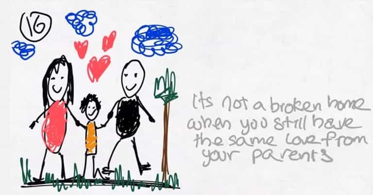 A young boy makes a video about his parents’ divorce to educate others A young boy makes a video about his parents’ divorce to educate others