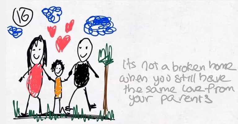 A young boy makes a video about his parents’ divorce to educate others A young boy makes a video about his parents’ divorce to educate others