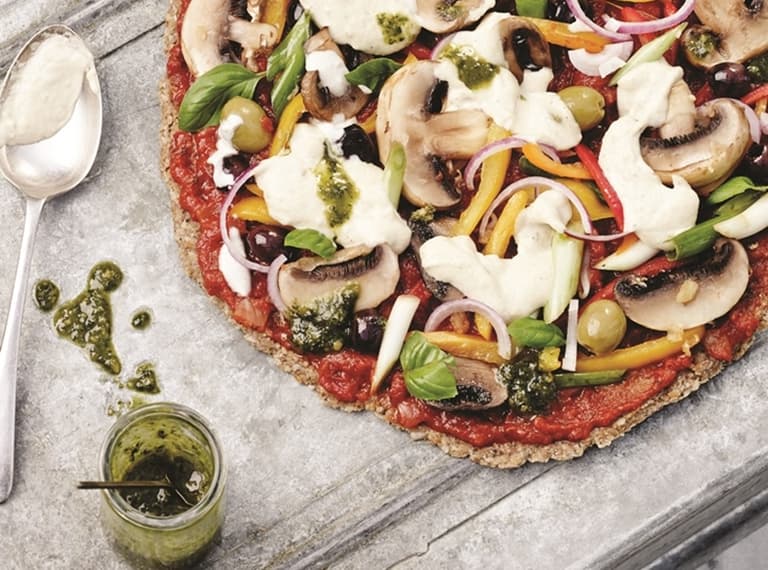 The NO-flour, healthy Pizza recipe for the weekend The NO-flour, healthy Pizza recipe for the weekend