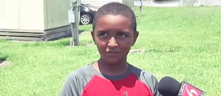 The 10-year-old who saved two children from a burning mobile home The 10-year-old who saved two children from a burning mobile home