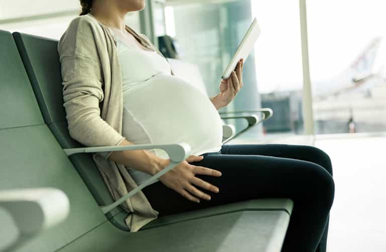 Expectant mums can fly safely up to 37th week, say experts Expectant mums can fly safely up to 37th week, say experts