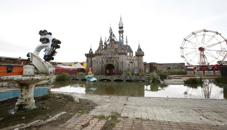 Dismaland Bemusement Park: The most depressing family attraction ever just opened Dismaland Bemusement Park: The most depressing family attraction ever just opened