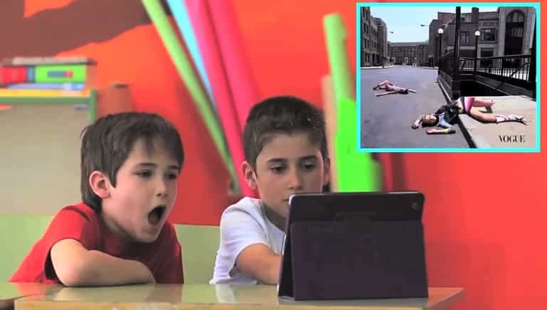 Children give their opinion on fashion ads in an eye-opening video Children give their opinion on fashion ads in an eye-opening video
