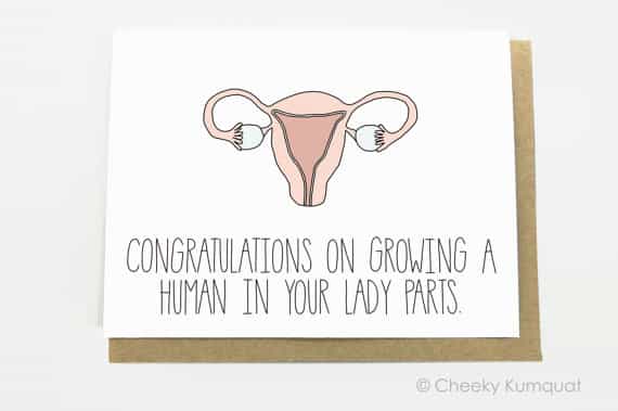 Got A Pregnant Friend? We Just Found The PERFECT (Way-Too-Honest) Card To Send Her Got A Pregnant Friend? We Just Found The PERFECT (Way-Too-Honest) Card To Send Her