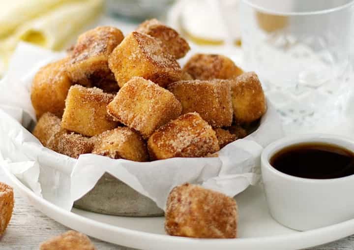 These cinnamon french toast bites are quick and simple to make (and eat) These cinnamon french toast bites are quick and simple to make (and eat)