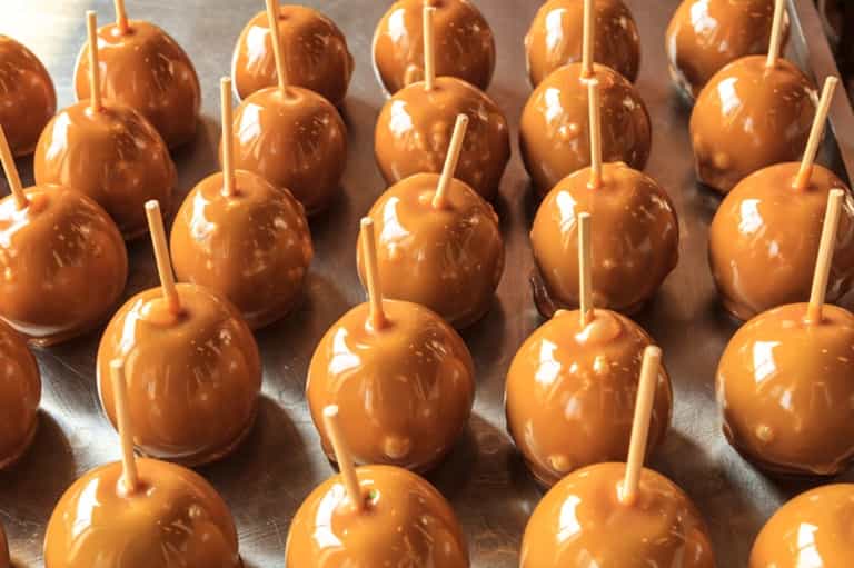 The potentially poisonous seasonal treat: scientists warn over toffee apples The potentially poisonous seasonal treat: scientists warn over toffee apples