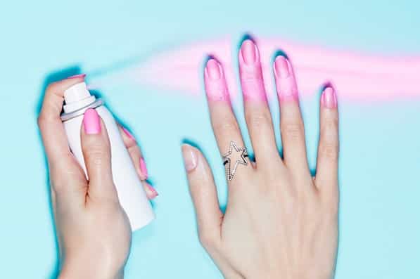 This spray-on nail polish will blow your minds This spray-on nail polish will blow your minds