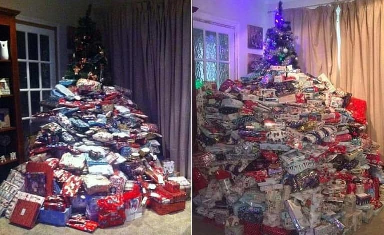 Mum who buys 300 Christmas presents for her kids insists she’s not spoiling them Mum who buys 300 Christmas presents for her kids insists she’s not spoiling them
