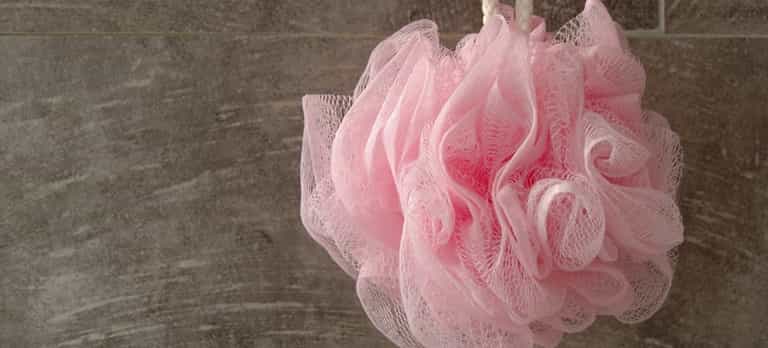When was the last time you changed your shower pouf or sponge? When was the last time you changed your shower pouf or sponge?