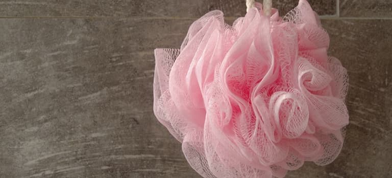 When was the last time you changed your shower pouf or sponge? When was the last time you changed your shower pouf or sponge?