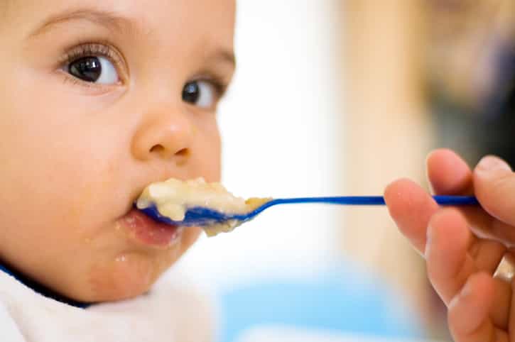 Many babies are started on solids too early, claims study Many babies are started on solids too early, claims study