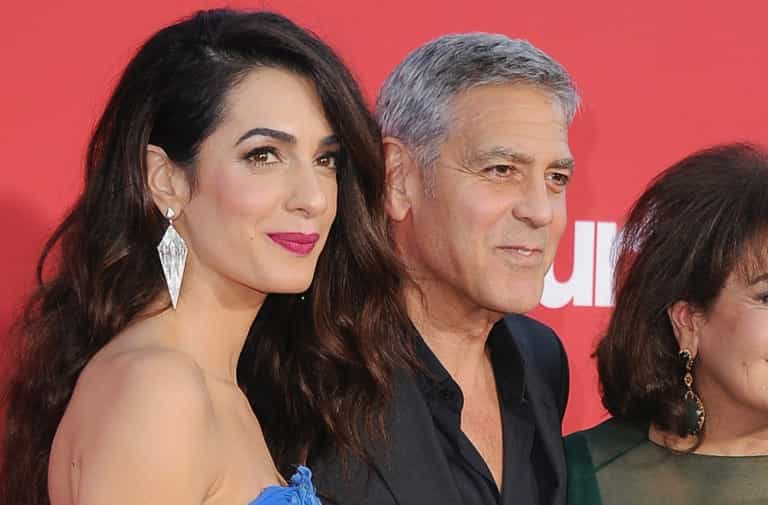 Amal and George Clooney’s twins make their TV debut (sort of) Amal and George Clooney’s twins make their TV debut (sort of)