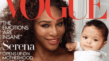 Serena Williams covers Vogue with her baby daughter Alexis Serena Williams covers Vogue with her baby daughter Alexis