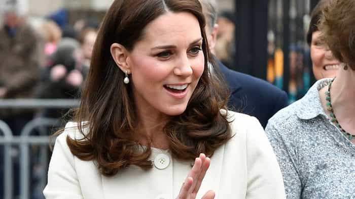 Kate Middleton stuns in blue dress she wore during the Swedish royal visit Kate Middleton stuns in blue dress she wore during the Swedish royal visit