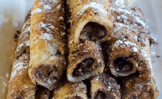 French toast Nutella roll-ups are the weekend breakfast of dreams French toast Nutella roll-ups are the weekend breakfast of dreams