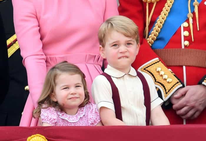 Prince George and Princess Charlotte have arrived at the Lindo Wing Prince George and Princess Charlotte have arrived at the Lindo Wing