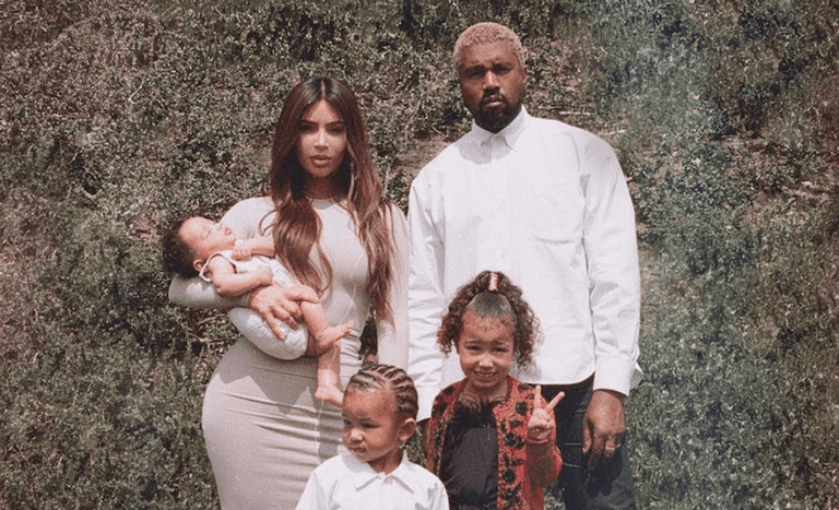 The whole Internet swooned last night over Kim’s pic of Saint and Chicago The whole Internet swooned last night over Kim’s pic of Saint and Chicago