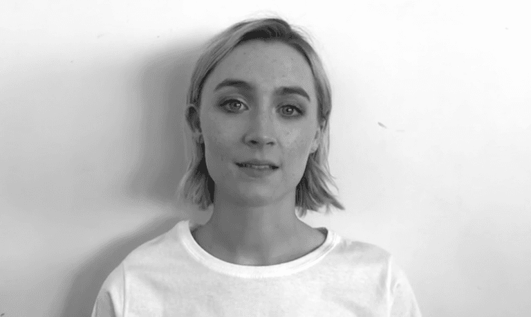Saoirse Ronan and fellow Irish actors stand in powerful video to repeal the eight amendment Saoirse Ronan and fellow Irish actors stand in powerful video to repeal the eight amendment