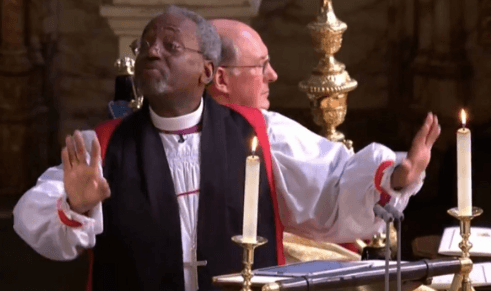 Everyone said the same thing about Reverend Michael Curry at the royal wedding Everyone said the same thing about Reverend Michael Curry at the royal wedding