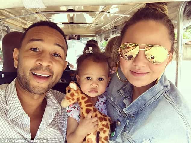 Chrissy Teigen shared a brilliant hack for getting baby passport pics Chrissy Teigen shared a brilliant hack for getting baby passport pics