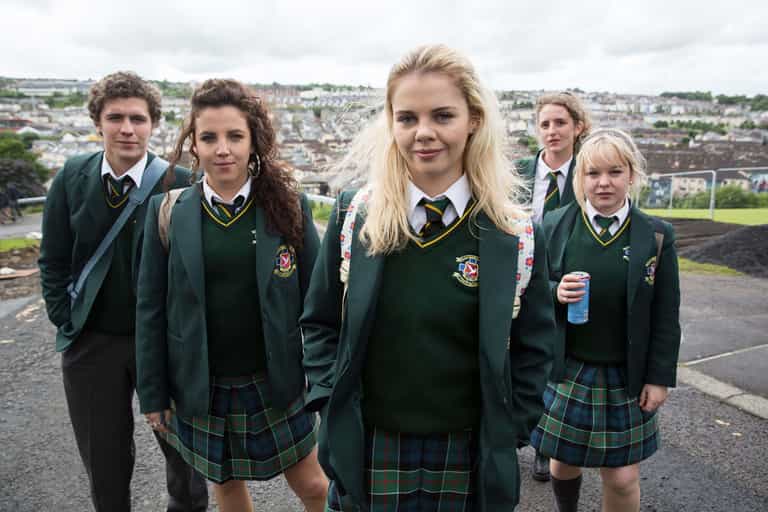 Nadine Coyle and Jamie Doran tipped to star in new Derry Girls movie Nadine Coyle and Jamie Doran tipped to star in new Derry Girls movie