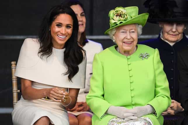 Meghan isn’t allowed eat a certain type of food around the Queen Meghan isn’t allowed eat a certain type of food around the Queen
