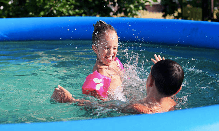 One mum’s genius hack for keeping paddling pools clean One mum’s genius hack for keeping paddling pools clean