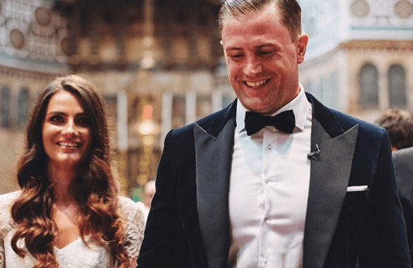 Congrats! Jamie Heaslip and wife Sheena have welcomed their first child Congrats! Jamie Heaslip and wife Sheena have welcomed their first child