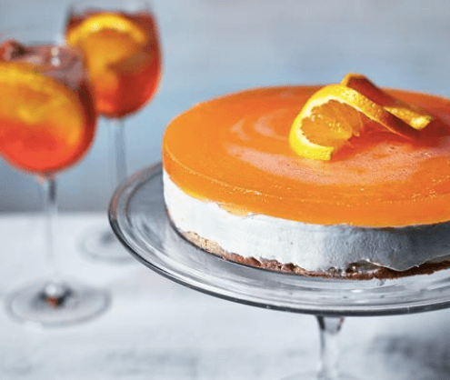 This Aperol Spritz cheesecake is literally the most 2018 cake there is This Aperol Spritz cheesecake is literally the most 2018 cake there is
