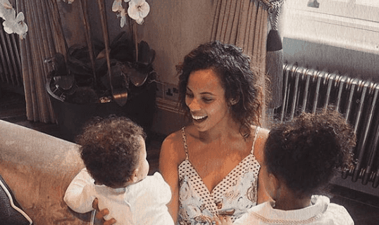 Rochelle Humes wore a €30 New Look dress and it sold out straight away Rochelle Humes wore a €30 New Look dress and it sold out straight away