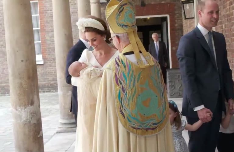 Duchess Kate looks amazing in McQueen as Prince Louis is christened in London Duchess Kate looks amazing in McQueen as Prince Louis is christened in London