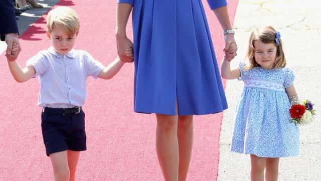 This is when George and Charlotte will start bowing to The Queen This is when George and Charlotte will start bowing to The Queen