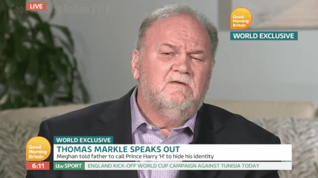 This is not okay! Thomas Markle just insulted Princess Diana This is not okay! Thomas Markle just insulted Princess Diana