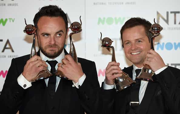 Ant and Dec could still win Presenter of the Year Award, despite Ant’s step back from TV Ant and Dec could still win Presenter of the Year Award, despite Ant’s step back from TV