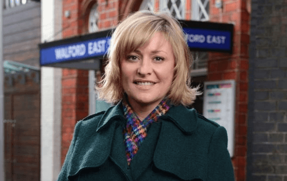 Eastenders star Laurie Brett marries her partner Dennis Longman Eastenders star Laurie Brett marries her partner Dennis Longman